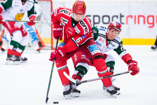 Modos Mattias Norlinder och Moras Dustin Gazley