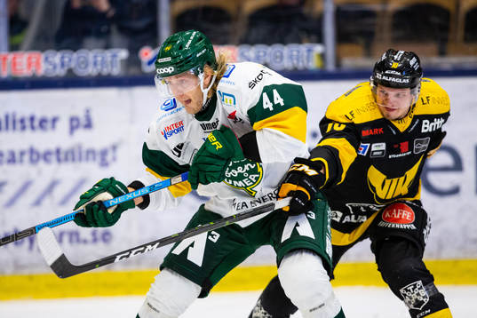 Björklövens Olle Liss och Västerås Jimmie Jansson