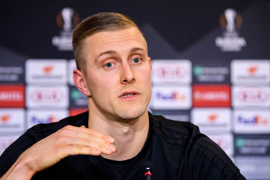 Goalkeeper Karl-Johan Johnsson of FC Köpenhamn