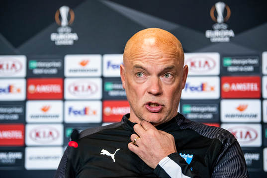 Uwe Rösler, head coach of Malmö FF