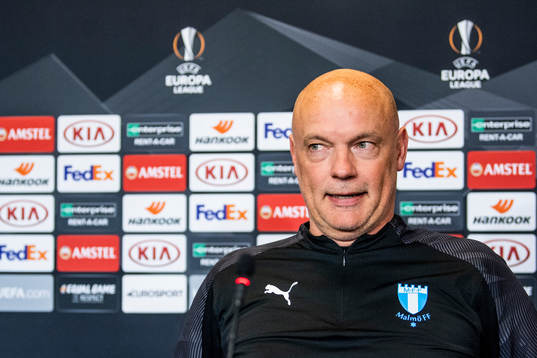 Uwe Rösler, head coach of Malmö FF