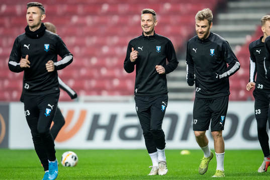 Marcus Antonsson, Markus Rosenberg and Rasmus Bengtsson of