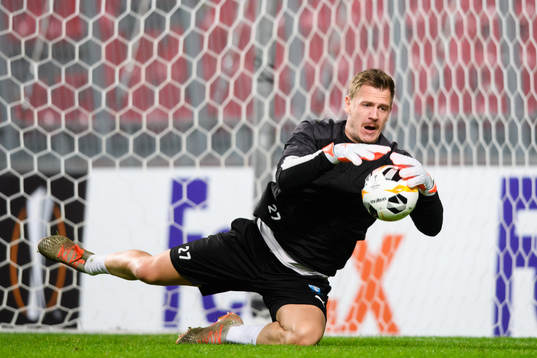 Goalkeeper Johan Dahlin of Malmö FF