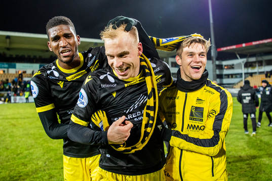 Damion Lowe, Martin Ramsland and Mathias Idsøe Bringaker