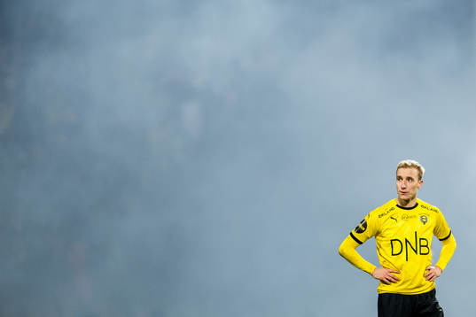 Tobias Salquist of Lillestrøm looks dejected