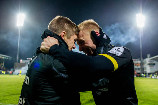 Mathias Idsøe Bringaker and Martin Ramsland of Start