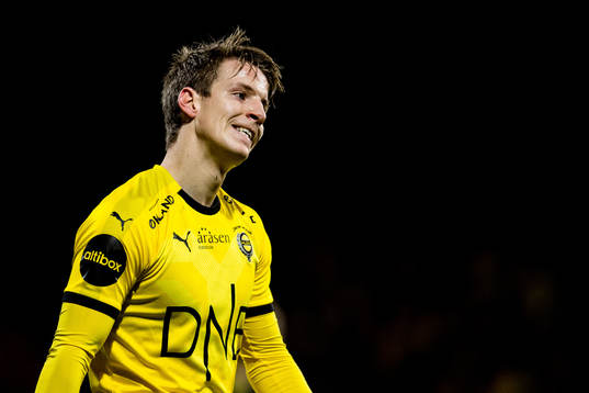 Thomas Lehne Olsen of Lillestrøm looks dejected