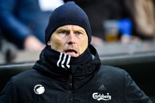 Head coach Ståle Solbakken of FC Köpenhamn
