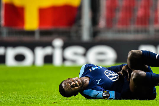 Bonke Innocent of Malmö FF in pain