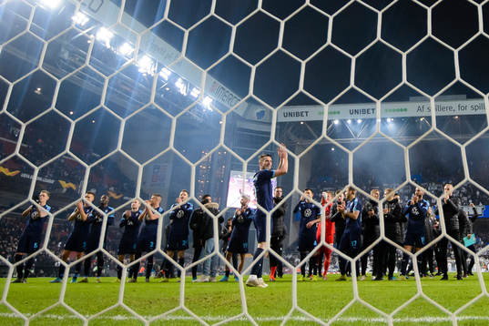 Markus Rosenberg of Malmö FF celebrate