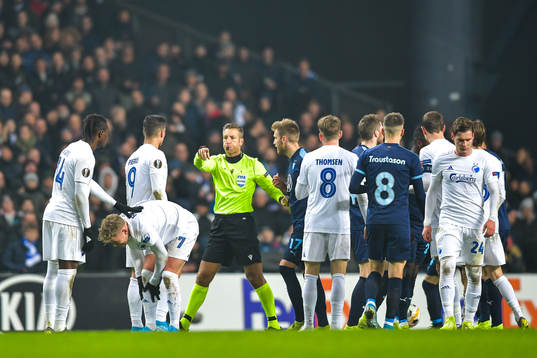 Referee Davide Massa