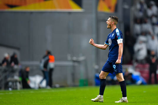 Markus Rosenberg of Malmö FF celebrates