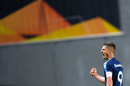 Markus Rosenberg of Malmö FF celebrates