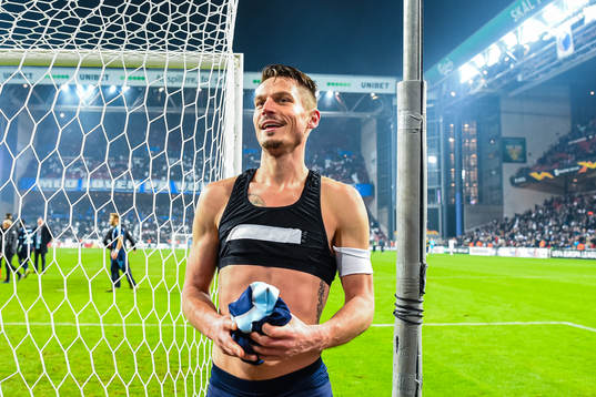 Markus Rosenberg of Malmö FF celebrates