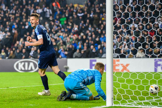 Markus Rosenberg of Malmö FF celebrates