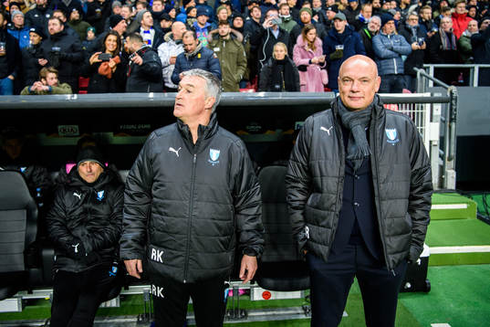 Rob Kelly, assistant coach and Uwe Rösler, head coach of