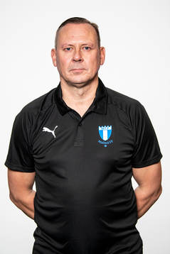 Anders Nilsson, assisterande tränare, i Malmö FFs damlag