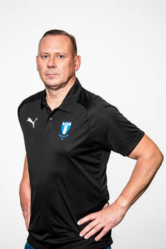 Anders Nilsson, assisterande tränare, i Malmö FFs damlag