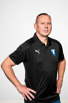 Anders Nilsson, assisterande tränare, i Malmö FFs damlag