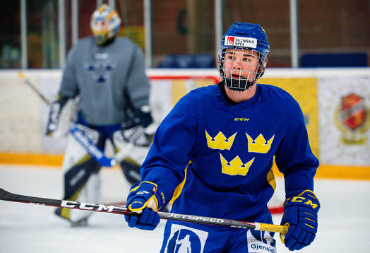 Alexander Holtz of Sweden