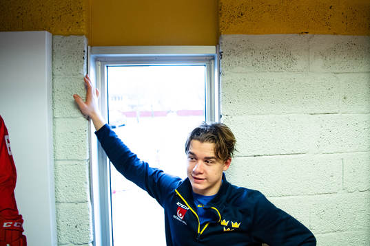 Alexander Holtz of Sweden