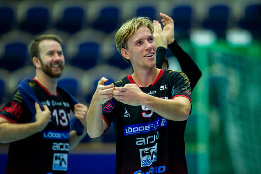 HK Malmös Niklas Mörk jublar