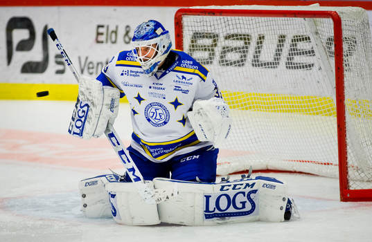 Leksands målvakt Axel Brage