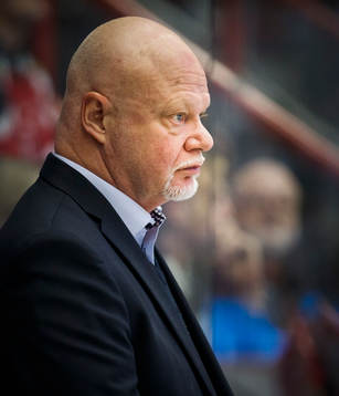 Leksands tränare Roger Melin deppar