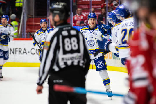 Leksands Martin Karlsson jublar