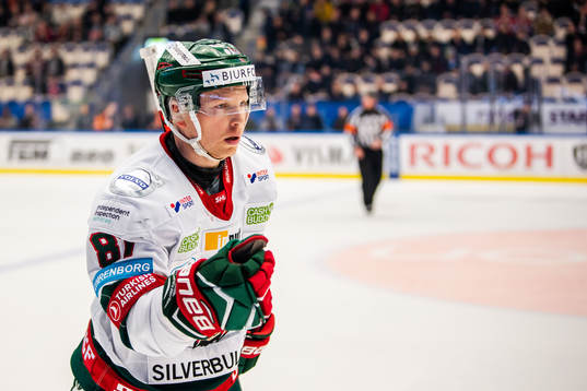 Frölundas Ryan Lasch jublar