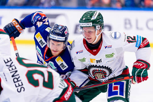 Växjös Brendan Shinnimin och Frölundas Max Friberg