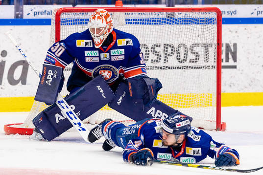 Växjös målvakt Viktor Fasth