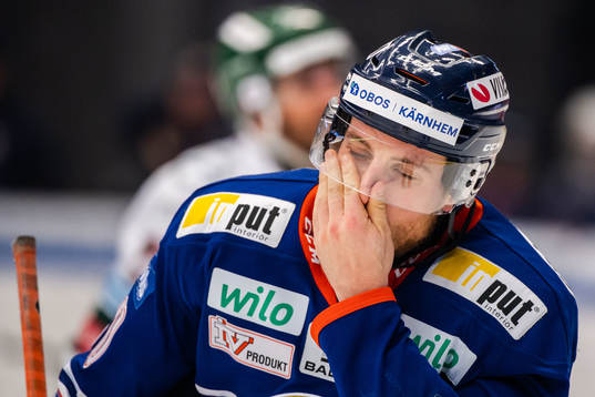 Växjös Erik Josefsson deppar
