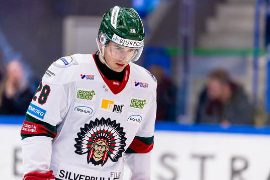 Frölundas Johan Sundström deppar