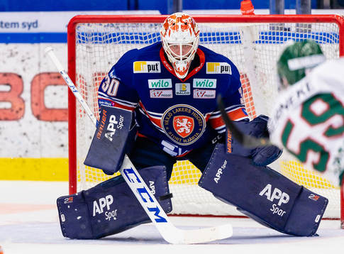 Växjös målvakt Viktor Fasth