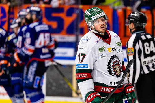 Frölundas Sebastian Stålberg deppar