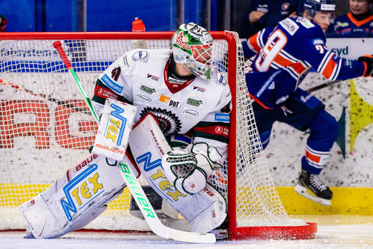 Frölundas målvakt Niklas Rubin