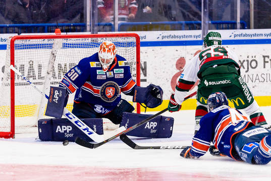 Växjös målvakt Viktor Fasth