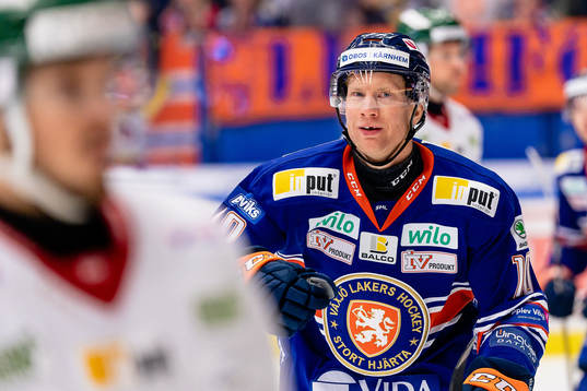 Växjös Richard Gynge jublar