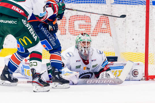 Frölundas målvakt Johan Mattsson