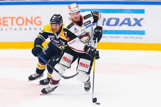 s Martin Thörnberg och Malmö Redhawks Max Görtz