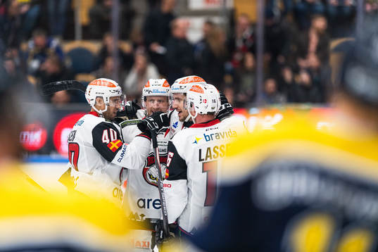 Malmö Redhawks Jesper Jensen, Axel Wemmenborn, Jesper