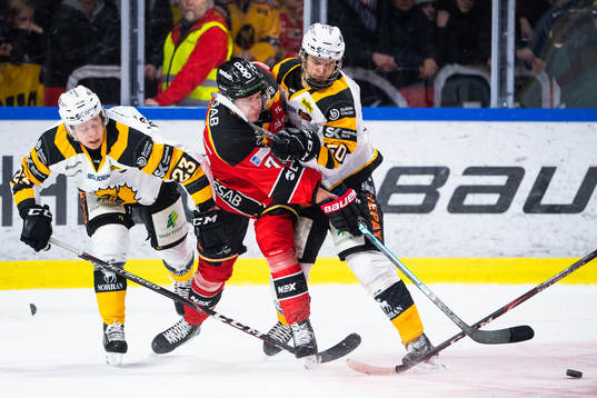 Luleås Arttu Ilomäki och Skellefteås Simon Robertsson