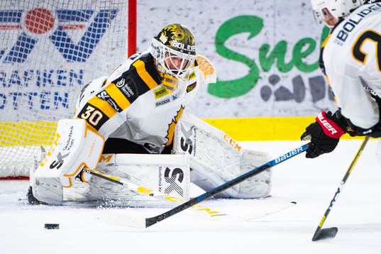 Skellefteås målvakt Gustaf Lindvall