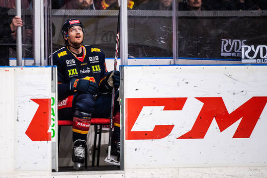 Djurgårdens Anton Hedman i utvisningsbåset
