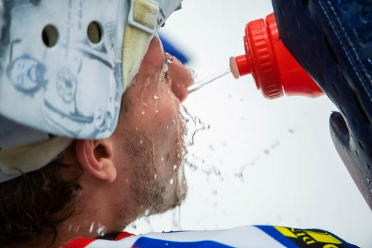Oskarshamns målvakt Fredrik Pettersson-Wentzel