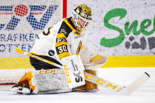 Skellefteås målvakt Gustaf Lindvall