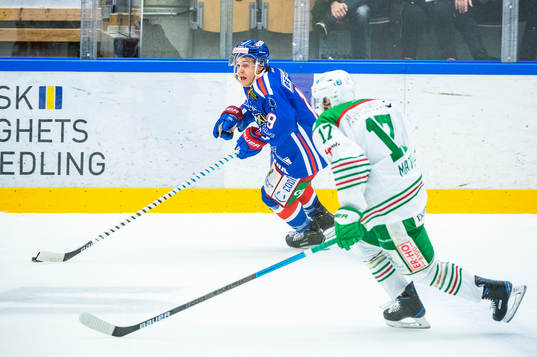 Oskarshamns Tyler Kelleher och Rögles Taylor Matson