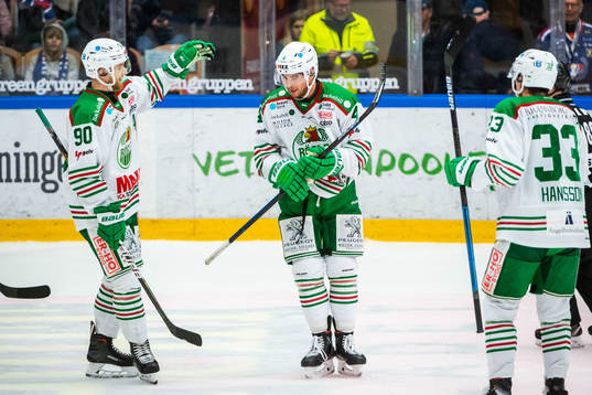 Rögles Kodie Curran jublar