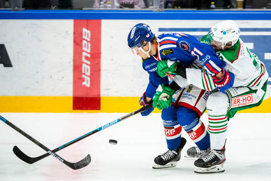 Oskarshamns Filip Sveningsson och Rögles Hampus Gustafsson